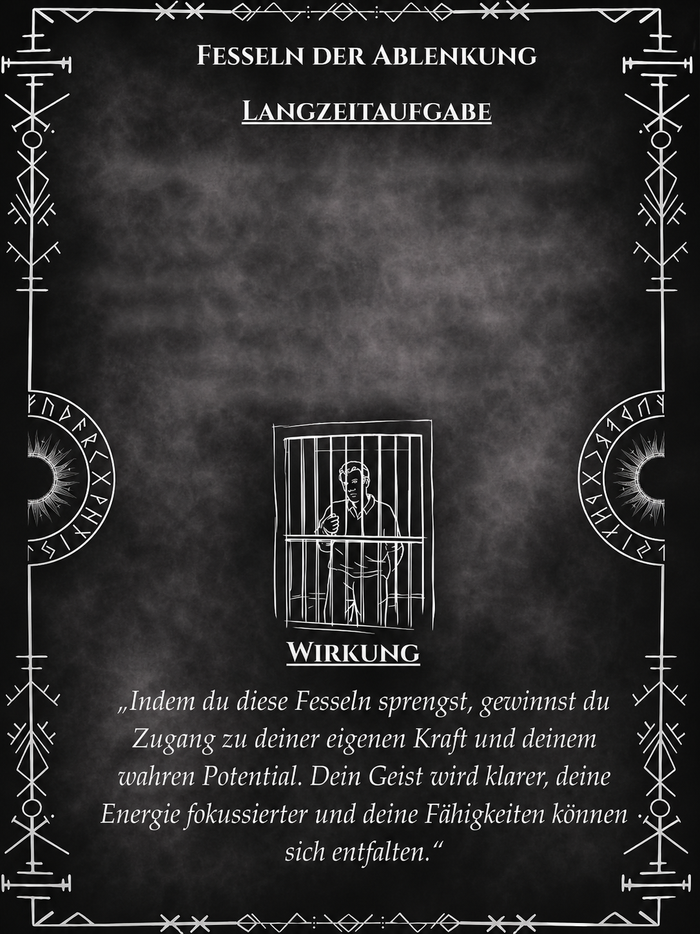 Karte aus "Der Kodex" von Elysium Forge. Langzeitmissionen Kategorie, teilweise von Nebel verdeckt