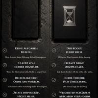 Der Kodex von Elysium Forge im Vergleich. Warum "Der Kodex" dem Journal zur Persönlichkeitsentwicklung überlegen ist